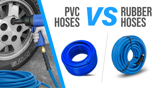 Pvc hoses vs rubber hoses