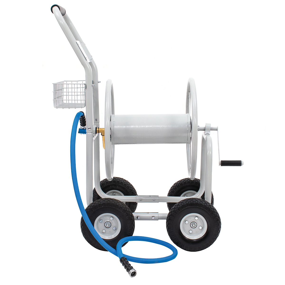 RMX BluSeal Garden Hose Reel Cart, Holds 400-Feet of 5/8-Inch Hose