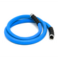 RMX BluSeal 5/8" x 6'  Lead-in Garden Hose with 3/4" GHT Fitting, 100% Rubber , 10 Yrs Warranty.