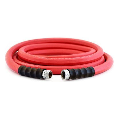 Avagard 1/2" Contractor Grade Hot and Cold Rubber Water Hose with 3/4" GHT Brass Fittings